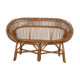 Vintage rattan sofa
