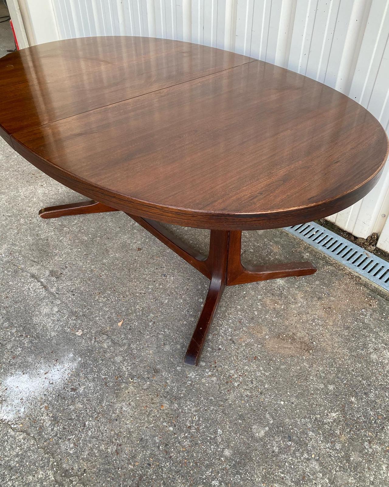 Table Baumann en palissandre