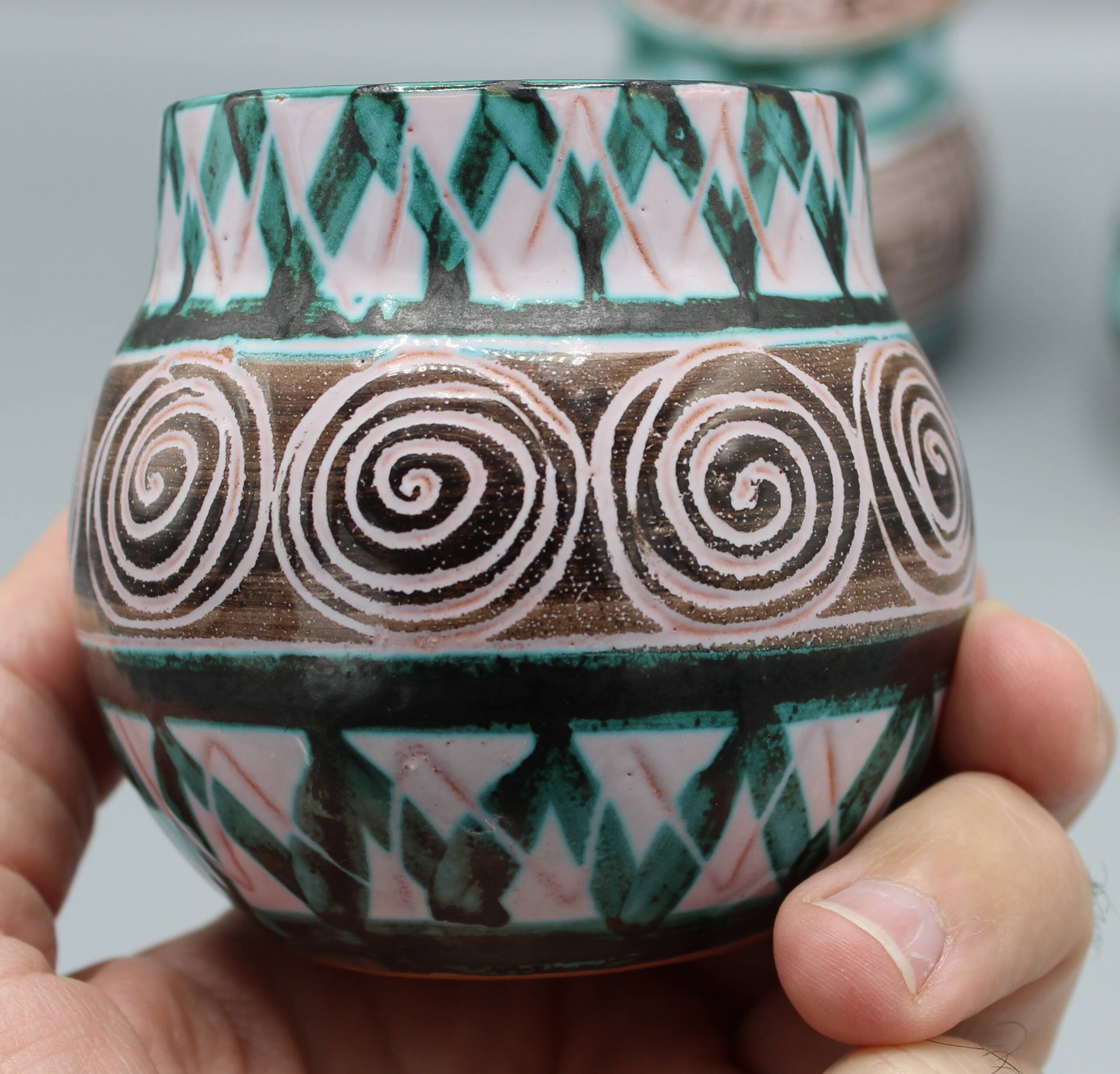 Lot ceramique vintage design roert picault cuisine vallauris