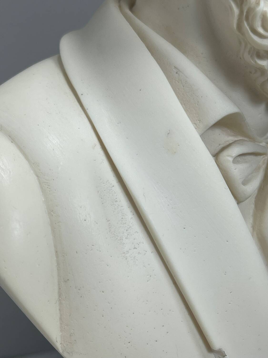 Resin bust of Wagner signed A. Giannelli Sculpture Year 60