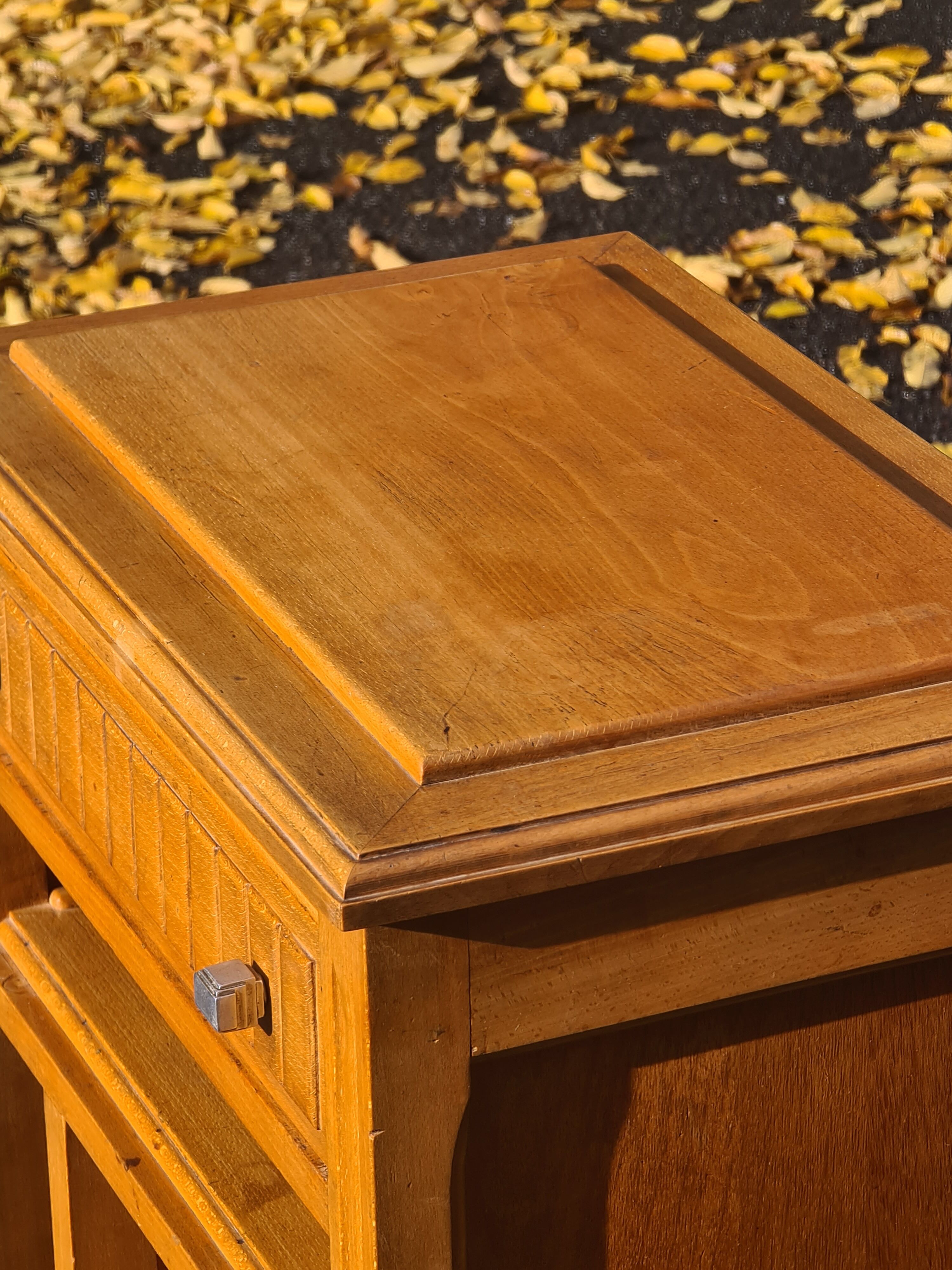 Art deco jam maker 1940-50 solid wood