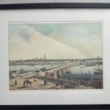Painting View of Bordeaux, The Stone Bridge