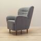 Grey armchair, Scandinavian design, production: Denmark
