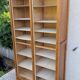 classeur double de bureau en chêne à rideaux Meuble 30 60