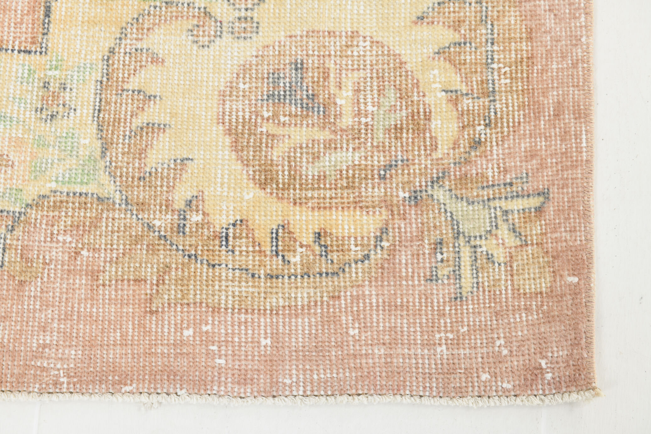 Handmade wool tapis carpet 290x200cm