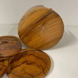 Wooden coasters