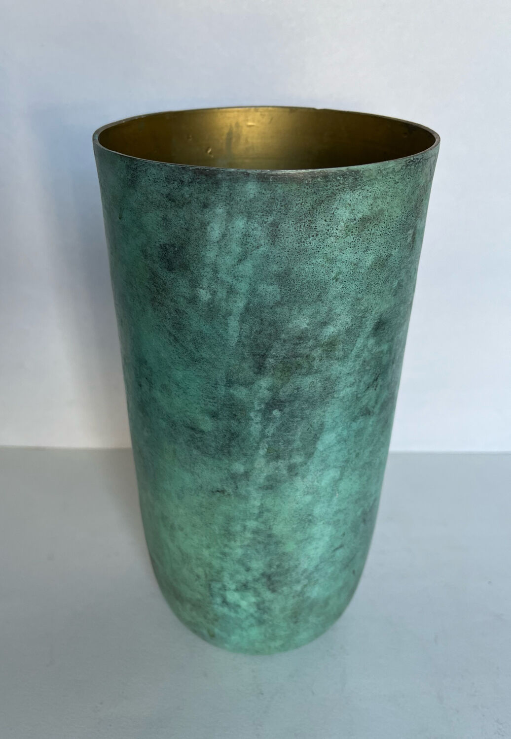 Metal vase