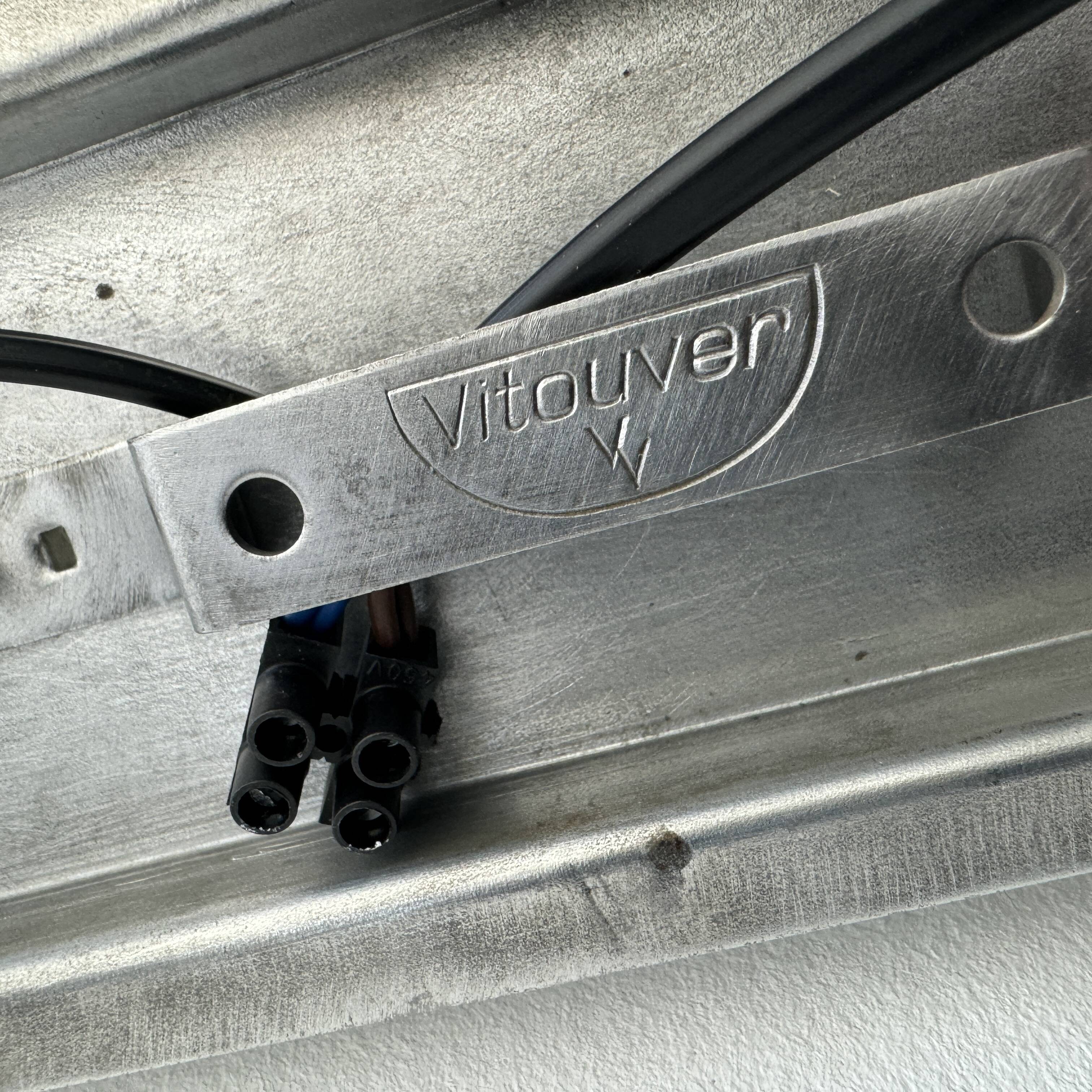 Old rectangular wall light “vianne” 40 cm vintage