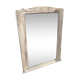 Old white mirror patinated 90x119cm