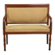 Mahogany landing sofa, Restoration period – Part 1, 19th century