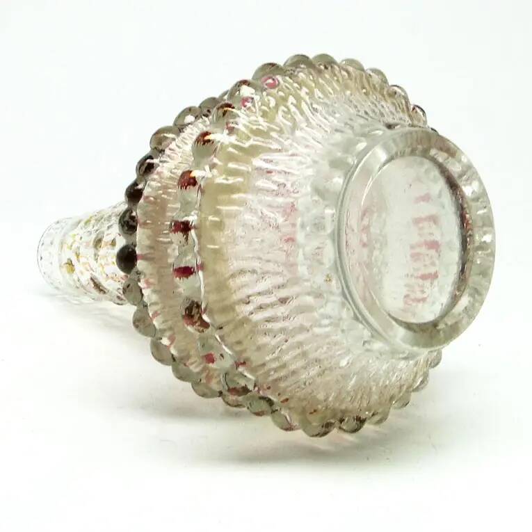 Mid-century modern vase, glass, Finland, 1970s