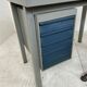 Bureau industriel en métal et linoléum de Gispen 1950s