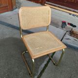 Mid-Century Modern Italian Marcel Breuer B32 Cesca Chair, 70s