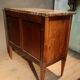 Louis XVI style chest of drawers with marble top