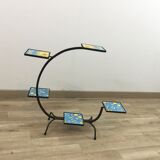 Vintage metal plant holder