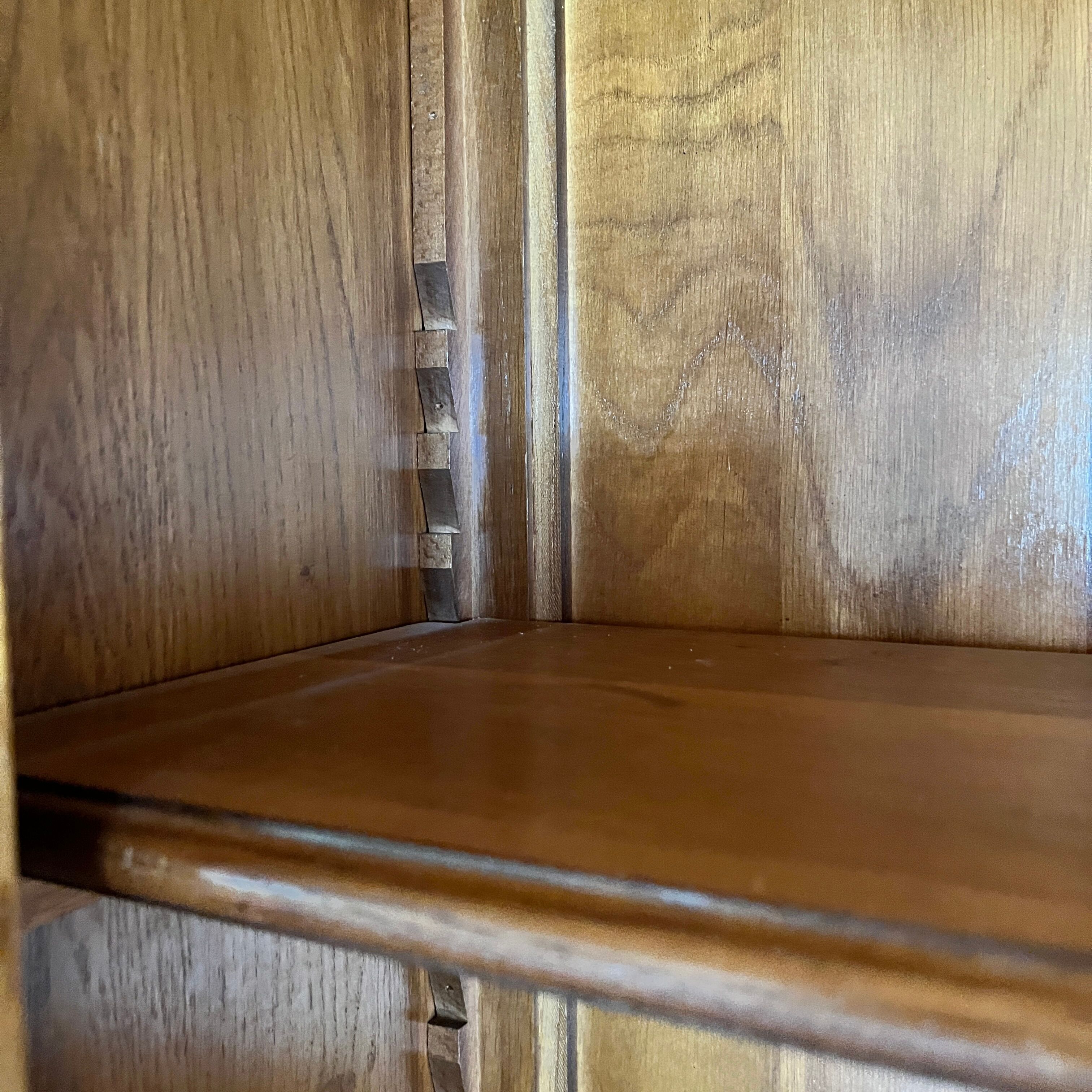 Hardwood bookcase