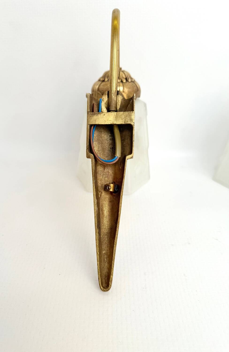 Antique art deco wall lights