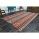 Vintage Turkish Oushak Handmade Wool & Cotton Orange Rug 171x263