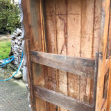 Antique Louis XV table with 3 drawers and 1 pull-out in solid cherry wood