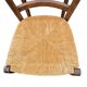 6 chaises + un fauteuil de campagne