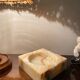 Alabaster ashtray