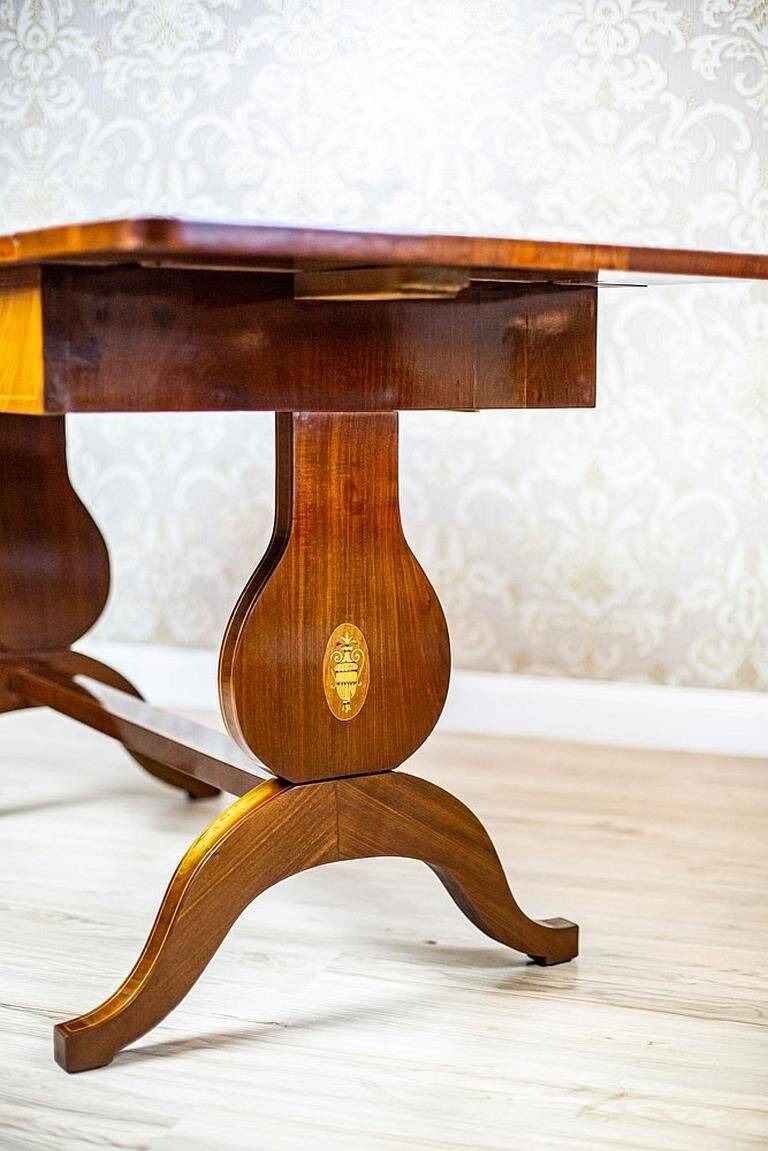 Antique Biedermeier Living Room Set, 1890s, Set of 7