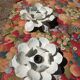 Vintage metal wall sconces for sale, the pair.