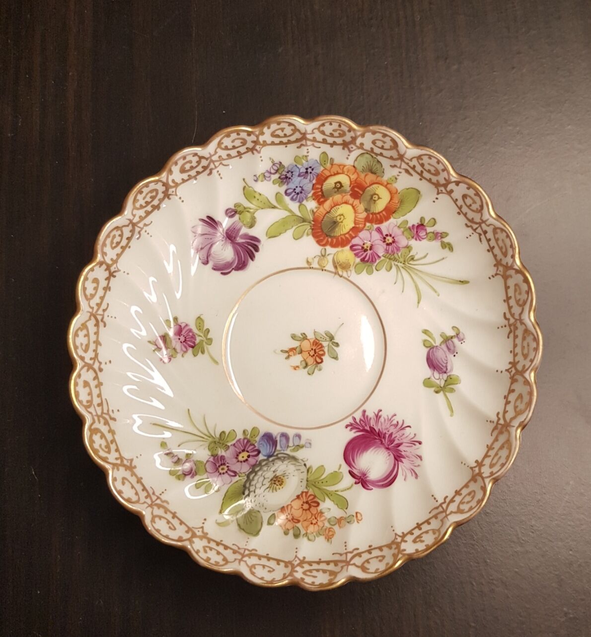 Small Dresden porcelain set