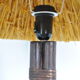 Rattan floor lamp 1970
