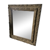 Miroir doré ancien