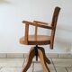 Office armchair baumann turning
