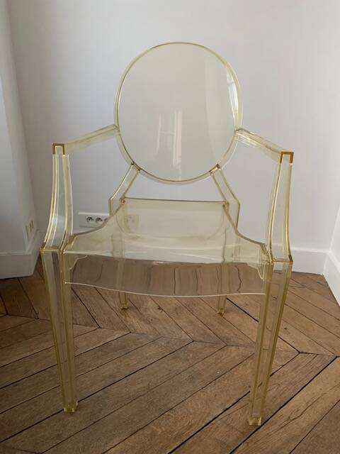 4 Kartell Louis Ghost Chairs