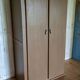 Restored antique handcrafted wardrobe