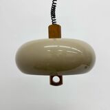 Mid-century space age pendant lamp Temde Leuchten, 1970s Germany