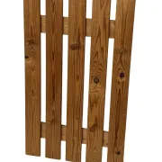 Vintage pine coat rack, 1970s minimalist design