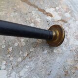 Vintage Black Sheepskin Armchair