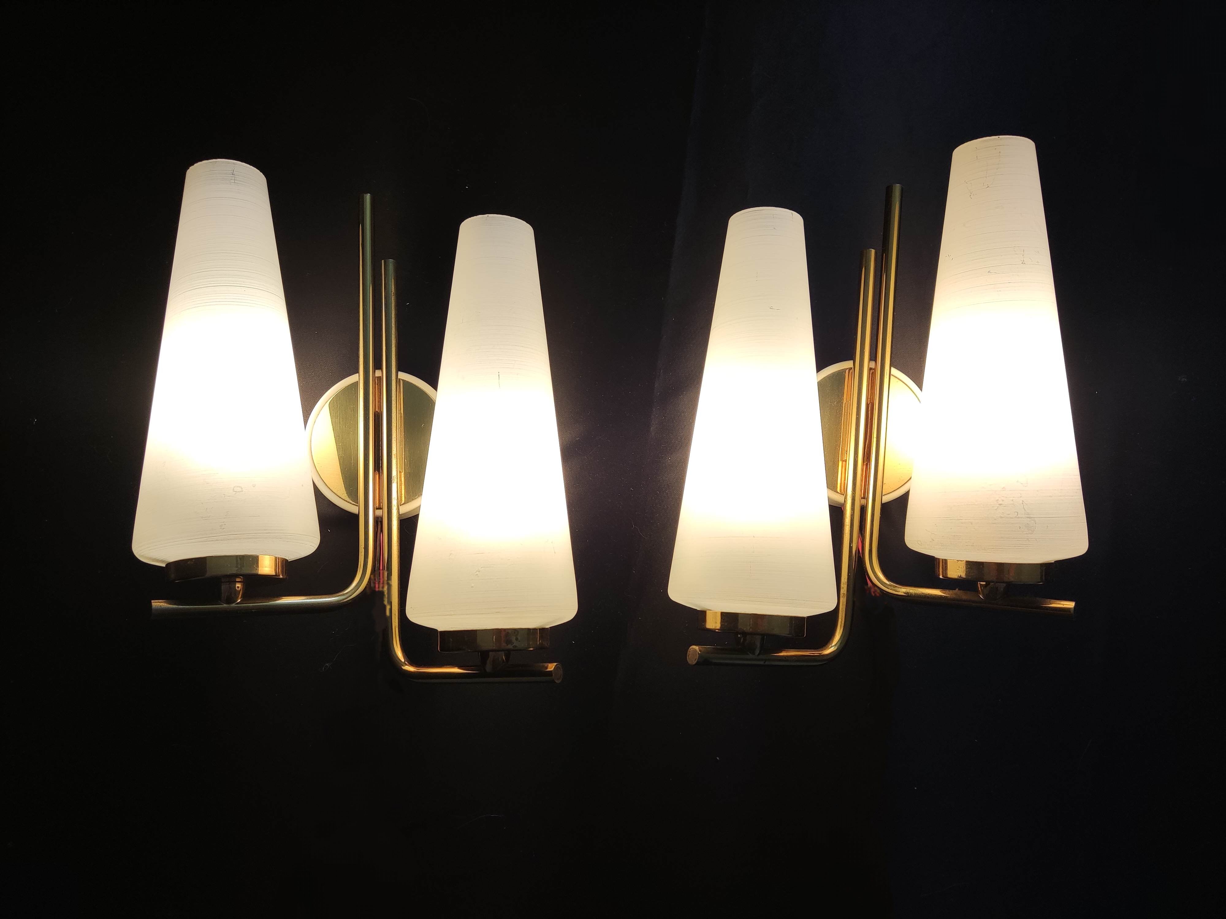 Pair of wall sconces