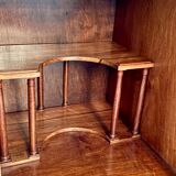 Cabinet in walnut of the nineteenth century