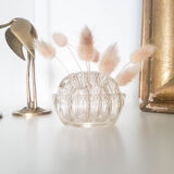 Vintage glass flower spade