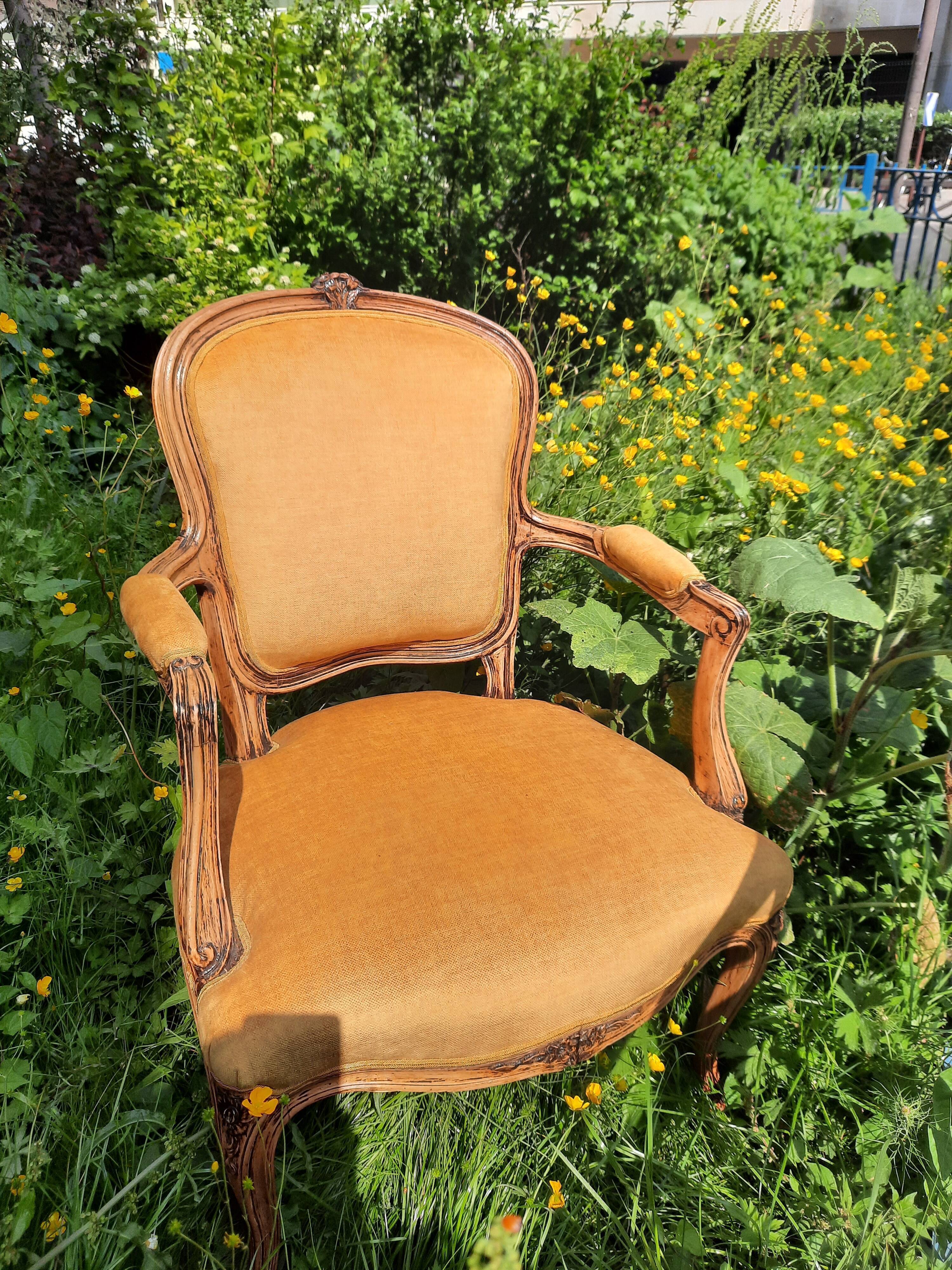 Louis XV style armchair