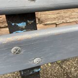 Banc de jardin parc vintage french garden bench type le banc idéal 1960