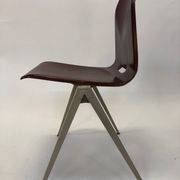 Lot of 4 vintage chairs Galvanitas S22 in the Netherlands