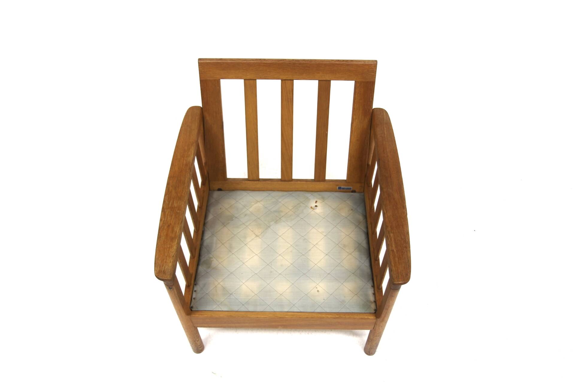 Scandinavian oak armchair, Gunnar Myrstrand and Sven Engström, Sweden, 1960
