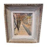 Tableau rue de Paris