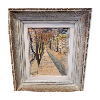 Tableau rue de Paris