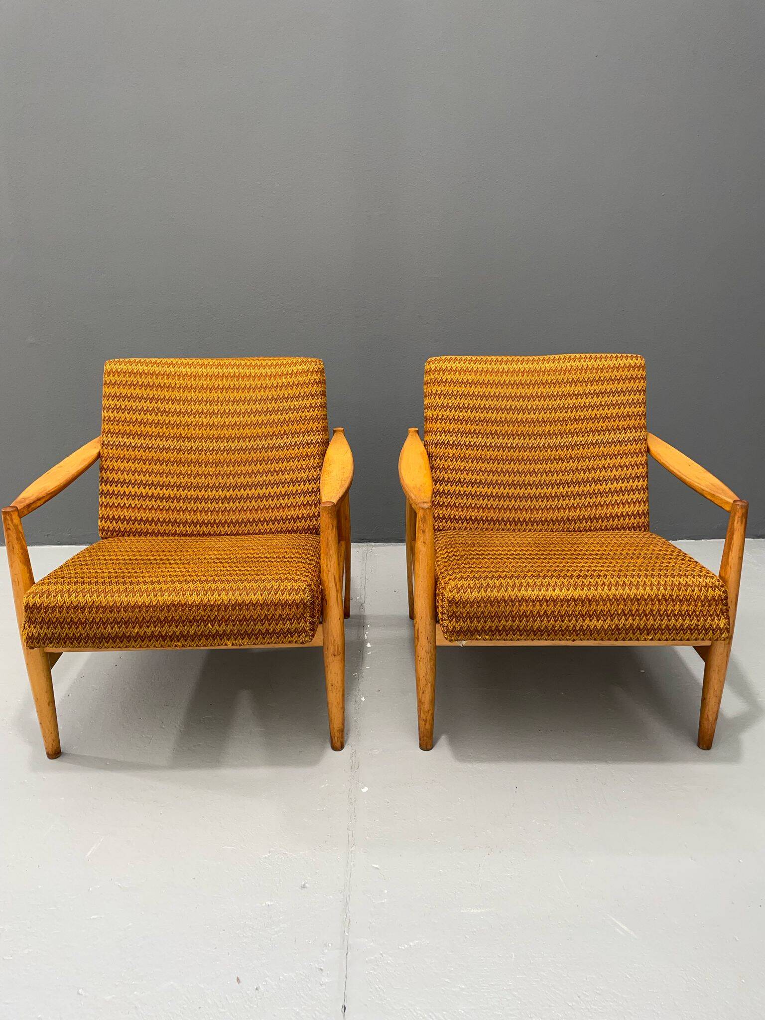 Pair of Armchairs by TON, Czechoslovakia, 1970s