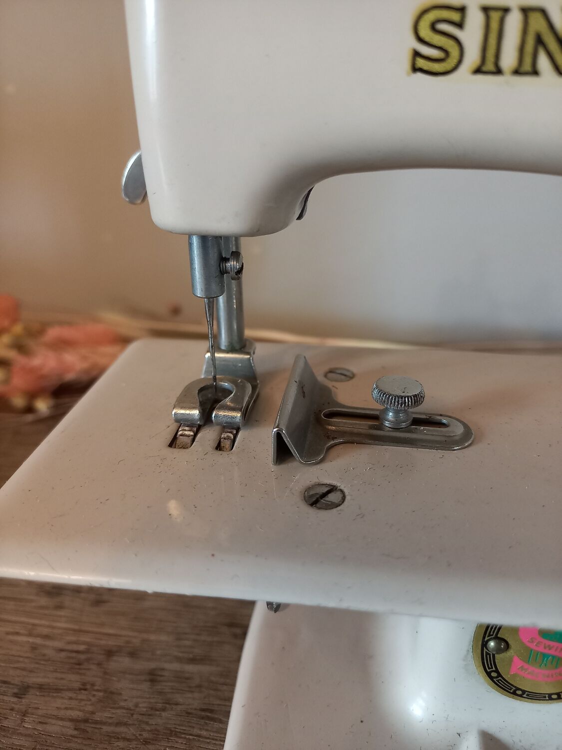 Sewing machine toy vintage Baby Singer 1950 1960