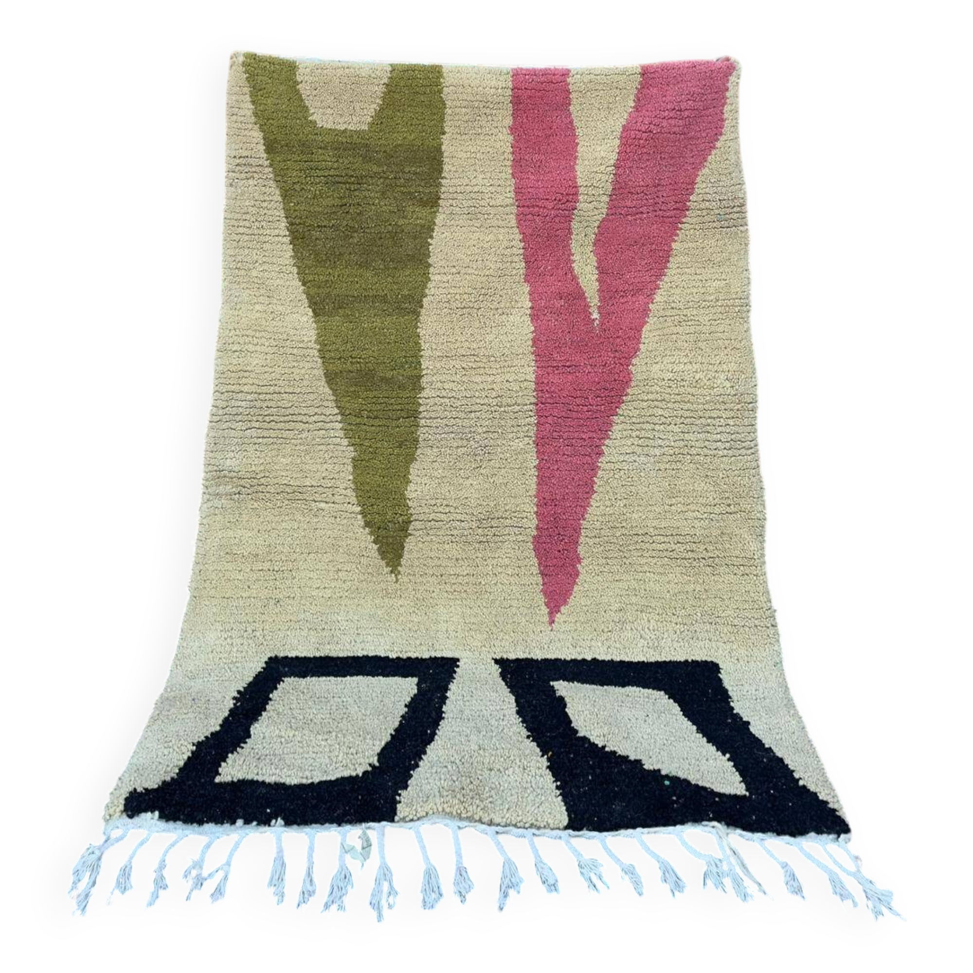 Handwoven Berber rug 3x2 m