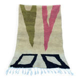 Handwoven Berber rug 3x2 m