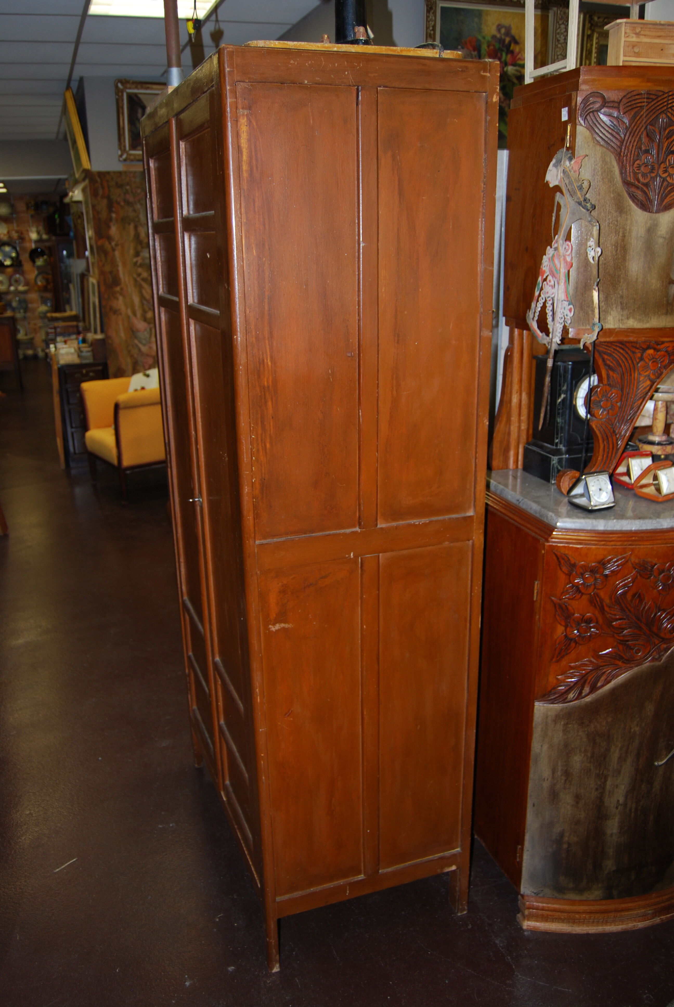 Parisian wardrobe with closet